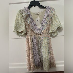 NWT Storia Floral Mini Dress